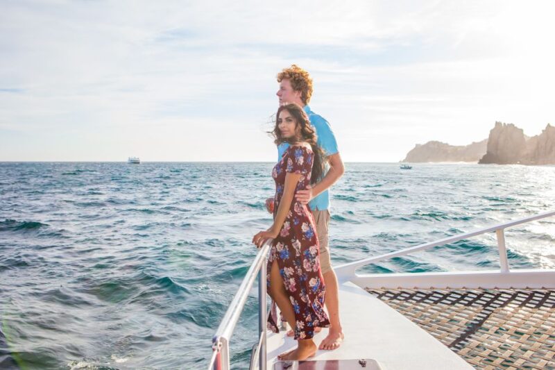 Cabo San Lucas: Sunset Cruise With Wine and Jazz - Sunset and Coastline Views
