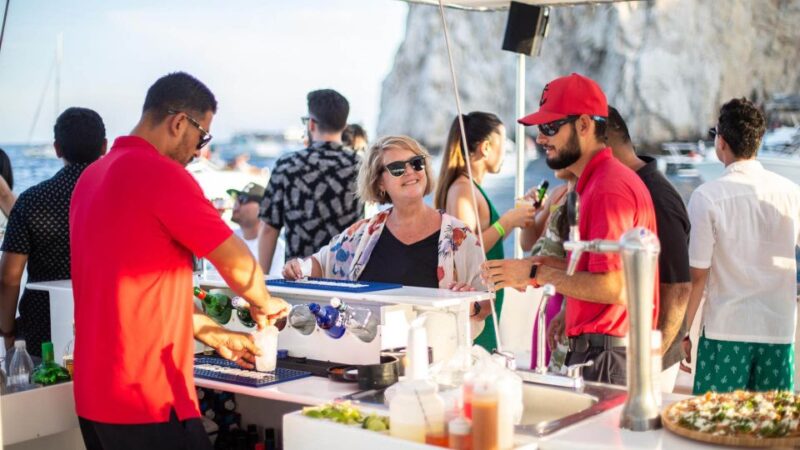 Cabo San Lucas: Sunset Party Cruise With Open Bar - Pickup and Drop-off
