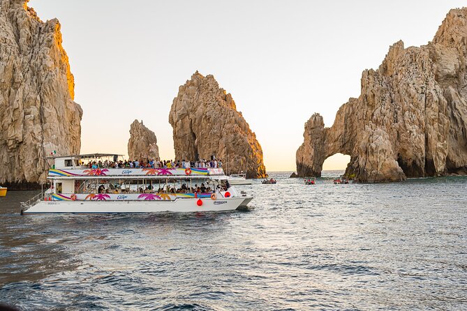 Cabo Sunset Dinner Cruise: Fajitas, Lands End and Party - Stunning Sunset Views
