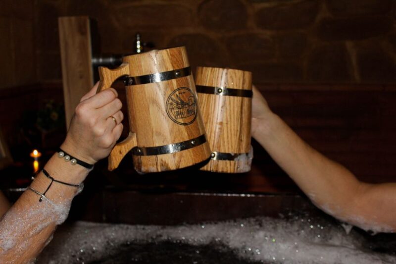 Cadiz: Beer Spa Entry Ticket With Beer and Local Snacks - Key Points