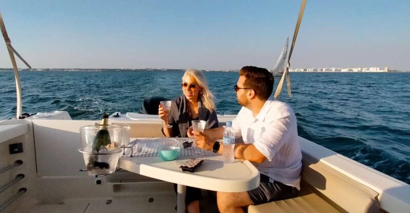 Cádiz: Private Sun Cruise for 2 With Aperitivo and Wine - Key Points