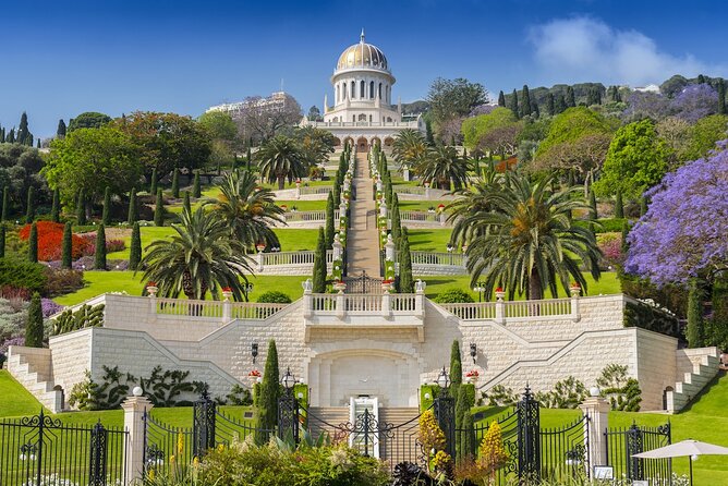 Caesarea, Haifa And Akko Tour - Bahai Faith Gardens in Haifa