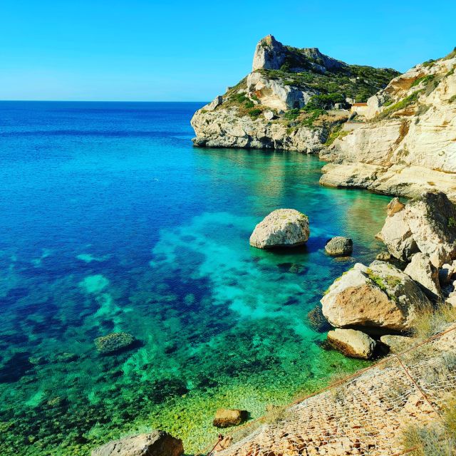 Cagliari: Devils Saddle Sailboat Tour, Snorkeling and Drink - Snorkeling in Natural Pools