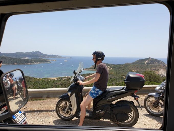 Cagliari: Hidden Coves by Scooter Private Tour From Chia - Meeting Point
