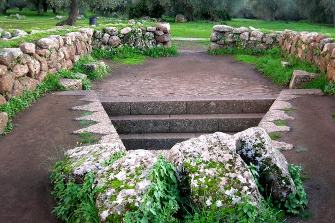 Cagliari: Well Temple and Cabras Museum - Meeting and Pickup
