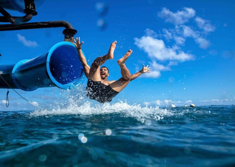 Cairns: Great Barrier Reef and Fitzroy Island Boat Tour - Catamaran Transportation