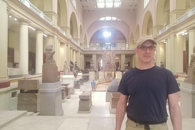 Cairo 8 Hour Private Tour Giza Pyramids Egyptian Museum Bazaar - Egyptian Museum Highlights