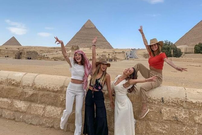 Cairo by Big Bus Full Day From Hurghada (Pyramids-Sphinx-Egyptian Museum-Lunch) - Papyrus Factory Visit