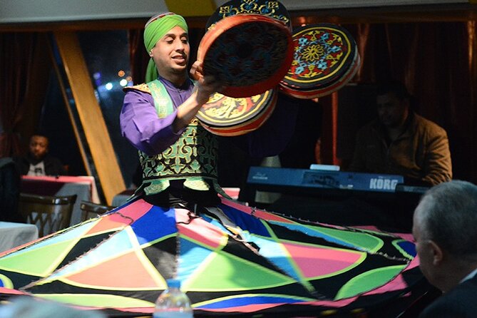 Cairo/Giza: Nile Sunset, Dinner Cruise, Show & Private Transfer - Included Offerings