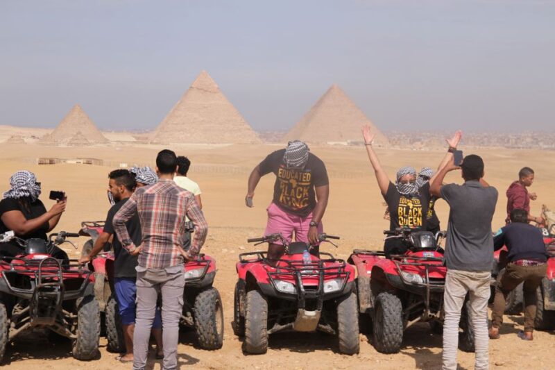 Cairo: Giza Pyramids Tour With Quad Bike Safari & Camel Ride - Pricing and Cancellation