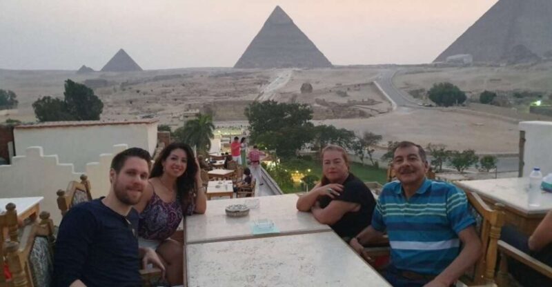 Cairo: Great Pyramid Inn Private Lunch With Transfer - Transportation and Pickup Options