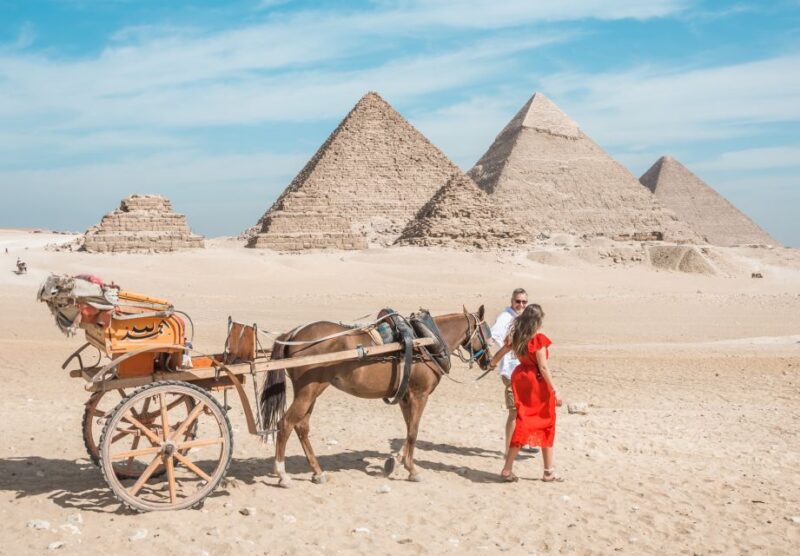 Cairo: Half Day Pyramids Tour by Camel or Horse Carriage - Key Points