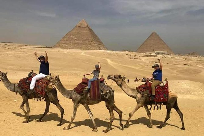 Cairo Layover Tour to Giza Pyramids Sphinx,Coptic Cairo & Old Bazaar - Key Points