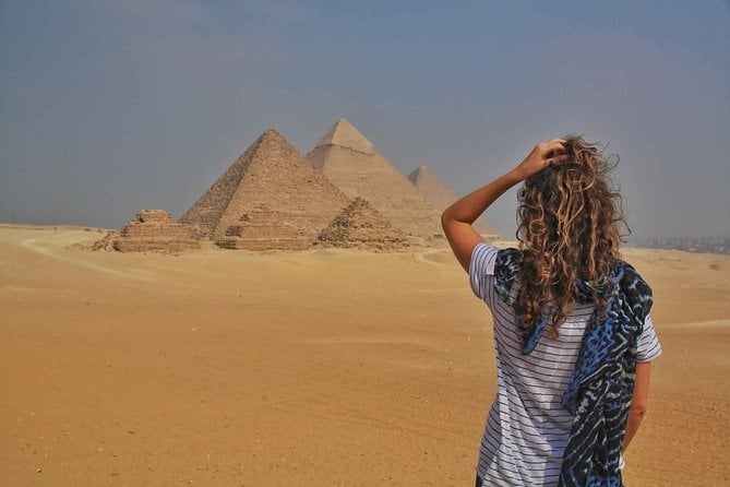 Cairo Layover Tour to Giza Pyramids Sphinx,Coptic Cairo & Old Bazaar - Giza Pyramid Complex
