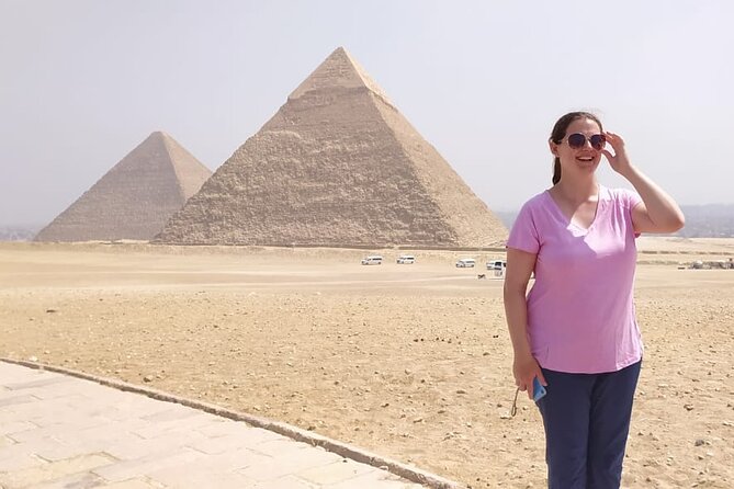 Cairo |Layover| Trip Pick up From Cairo Airport to Visit Giza Pyramids & Sphinx - Included in the Tour