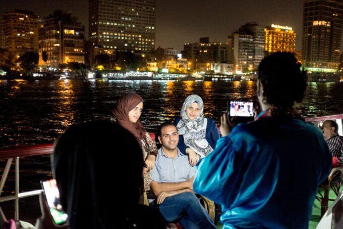 Cairo: Nile Sunset, Dinner Cruise, Show and Private Transfer - Nile River Scenery