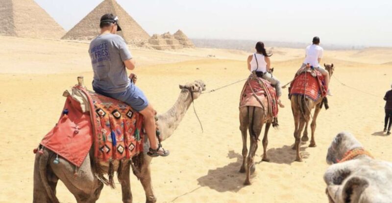 Cairo: Private Giza Pyramids, Egyptian Museum, & Bazaar Tour - Key Points