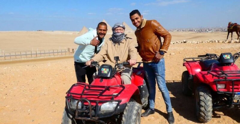 Cairo: Private Quad Bike Desert Tour With Pyramids & Sunset - Inclusions