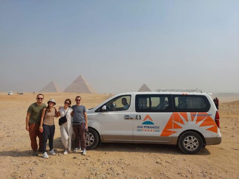Cairo: Pyramids, Memphis, Sakkara, Dahshur & Bazaar Day Tour - Itinerary Highlights