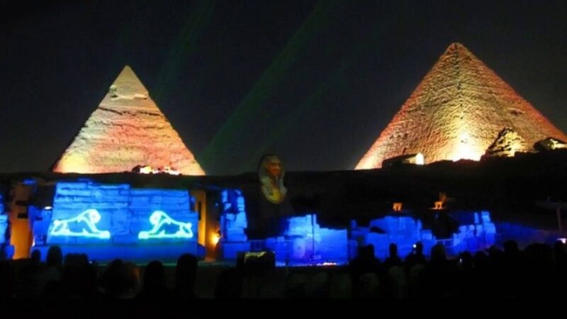 Cairo: Pyramids of Giza Sound & Light Show With City Tour - Tour Details