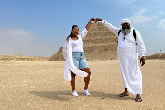 Cairo Spiritual Day Tour to Memphis City, Dahshur, Sakkara Step Pyramid & Lunch - Key Points