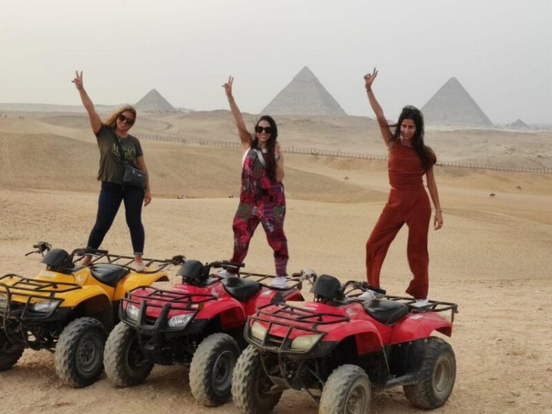Cairo: Sunset Pyramids Quad Biking Adventure - Languages and Attire