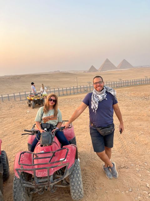 Cairo: Sunset Pyramids Quad Biking Adventure - Booking and Cancellation
