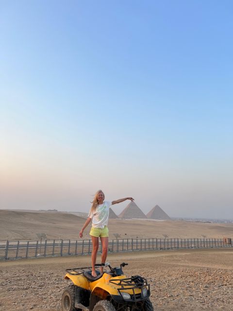 Cairo: Sunset Pyramids Quad Biking Adventure - Frequently Asked Questions