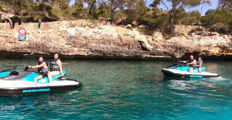 Cala DOr: Sunset Jet Ski Tour - Exploring Cala Mondrago Nature Reserve