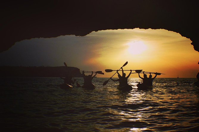 Cala Xarraca Bay - SUNSET- Kayak Trip - Duration and Location