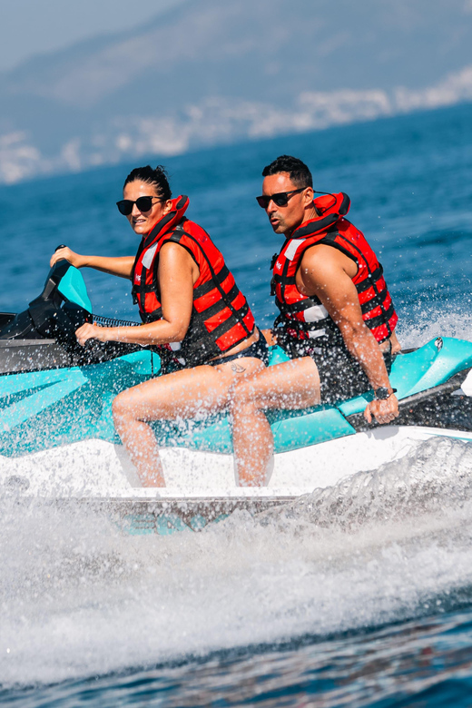 Calanova: Double Jet Ski Excursion With Guide - Inclusions