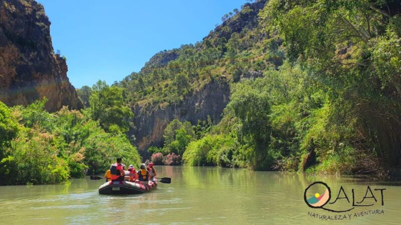 Calasparra: Almadenes Canyon Rafting Tour & Visit 3 Caves - Key Points