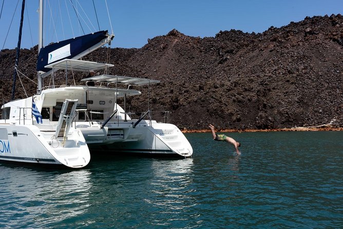Caldera Cruise With Swim Stops, BBQ on Board and Drinks! - Explore Santorinis Caldera