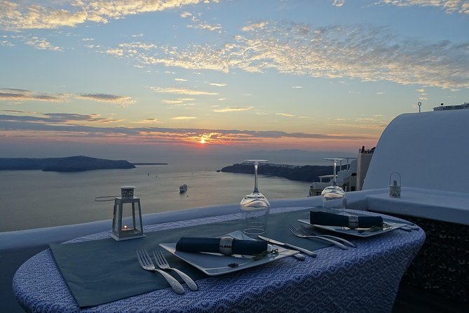 Caldera Sophias Taratsaki Sunset Dinner - Confirmation and Accessibility