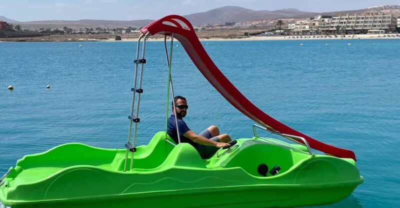 Caleta De Fuste: Pedalo With Slide Rental - Experience Highlights
