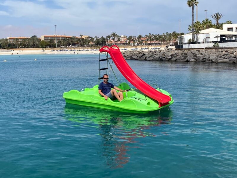 Caleta De Fuste: Pedalo With Slide Rental - Rental Options