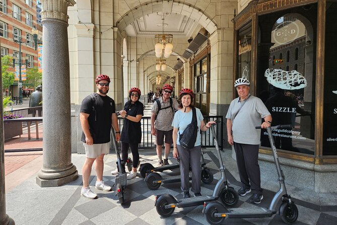 Calgary City Highlights Scooter Tour | 2-Hour - Scooter and Helmet Included