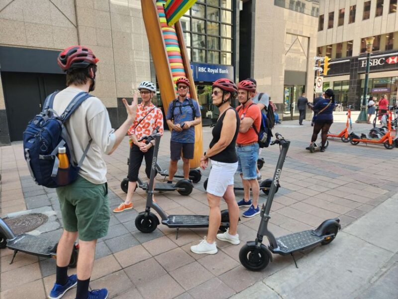 Calgary: E-Scooter City Highlights Tour | 2-Hour - Activity and Duration