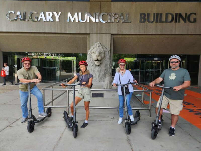 Calgary: E-Scooter City Highlights Tour | 2-Hour - Frequently Asked Questions