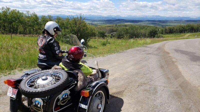 Calgary: Sidecar Motorcycle Tour of Rocky Mountain Foothills - Guided Tour Features