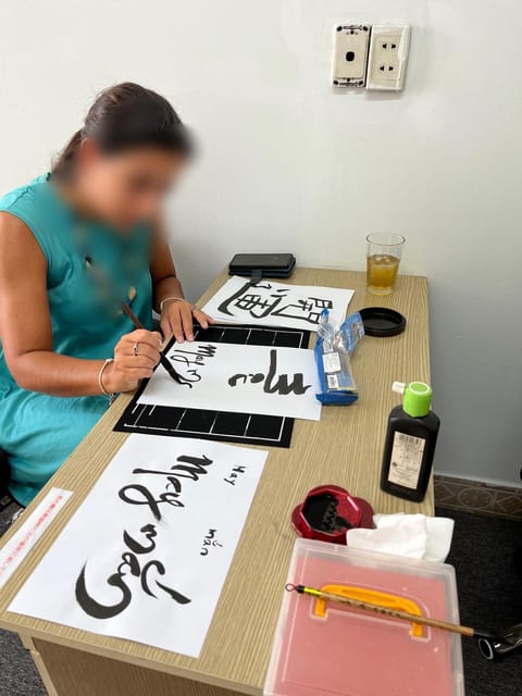 Calligraphy Class in Ho Chi Minh City - Materials Provided