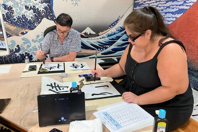 Calligraphy Workshop at Traditional Folk Craft Shop in Hiroshima - Key Points