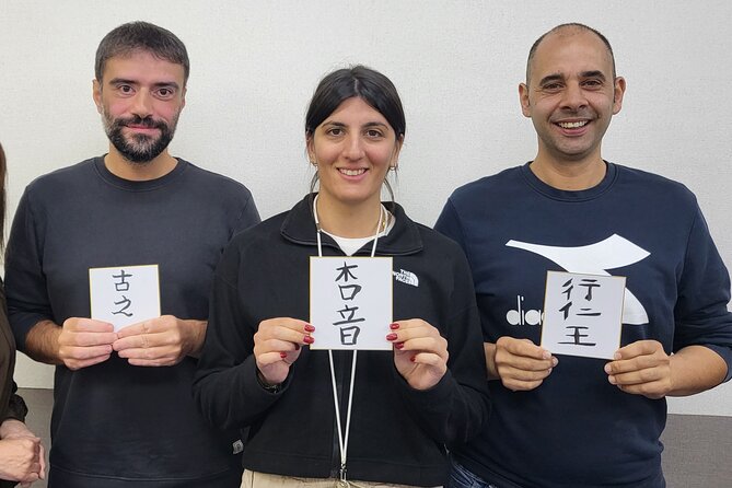 Calligraphy Workshop in Namba - Group Size and Booking Confirmation