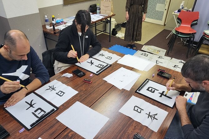Calligraphy Workshop in Namba - Cancellation Policy