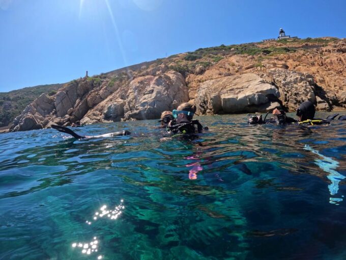 Calvi: Discover Scuba Diving - Weightlessness and Underwater Breathing