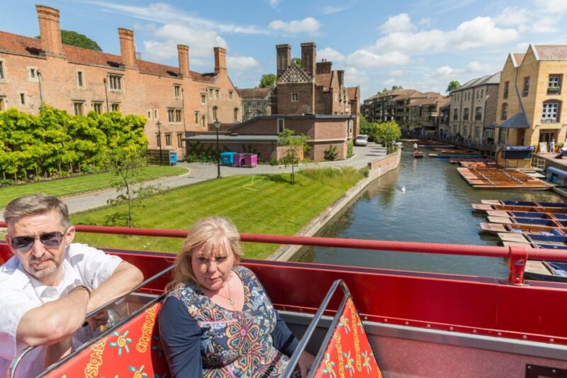 Cambridge: City Sightseeing Hop-On Hop-Off Bus Tour - Famous Cemetery and Memorial