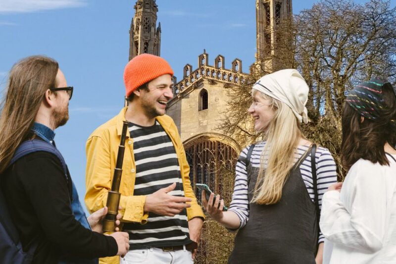 Cambridge: Self-Guided Smartphone Treasure Hunt - Uncover Intriguing City Histories