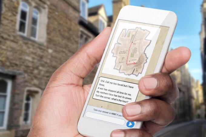 Cambridge: Self-Guided Smartphone Treasure Hunt - Competing With Friends