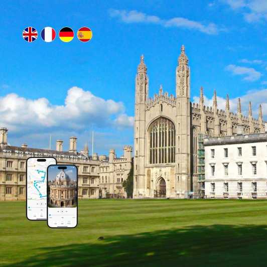 Cambridge: Self-Guided Walking Tour With Mobile App - Tour Features
