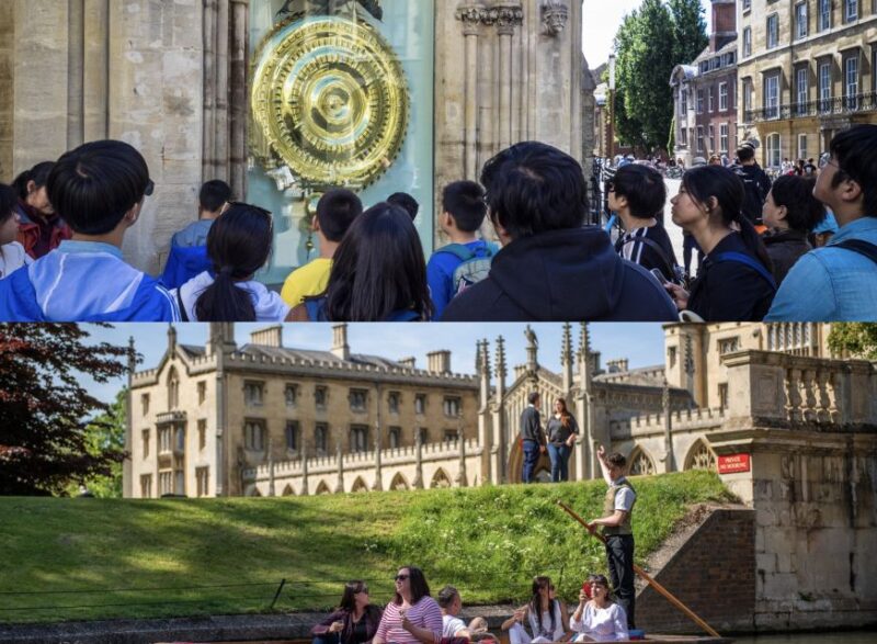Cambridge Student-Guided Chinese Walking and English Punting - Iconic Landmarks Explored